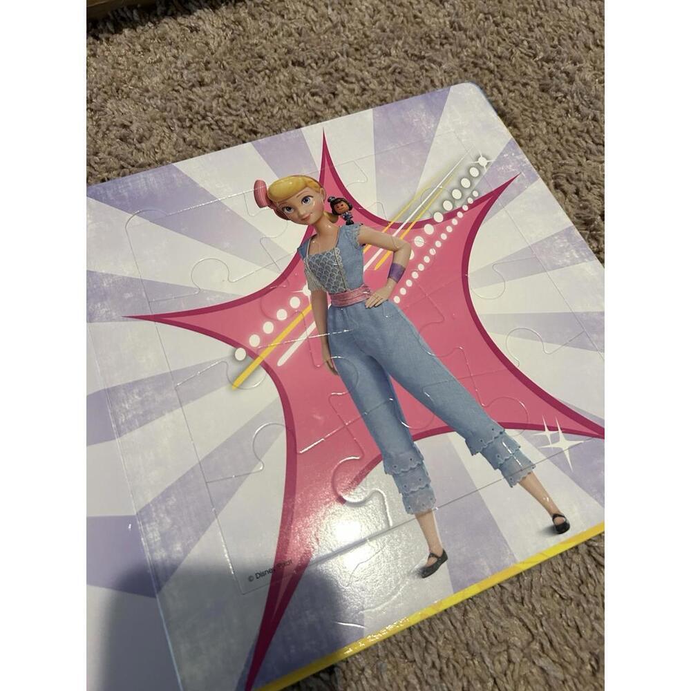 Toy Story 4 Disney Pixar My First Puzzle Book Featuring 5 Puzzles For Toddler - Picture 4 of 7